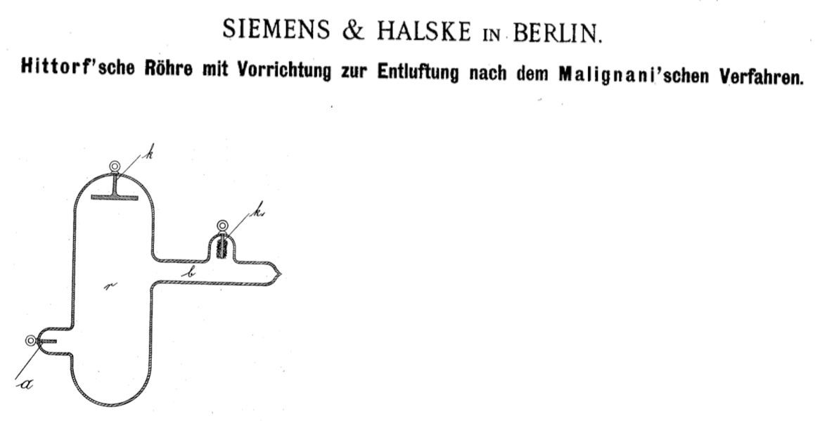 Siemens-Hittorf-Patent